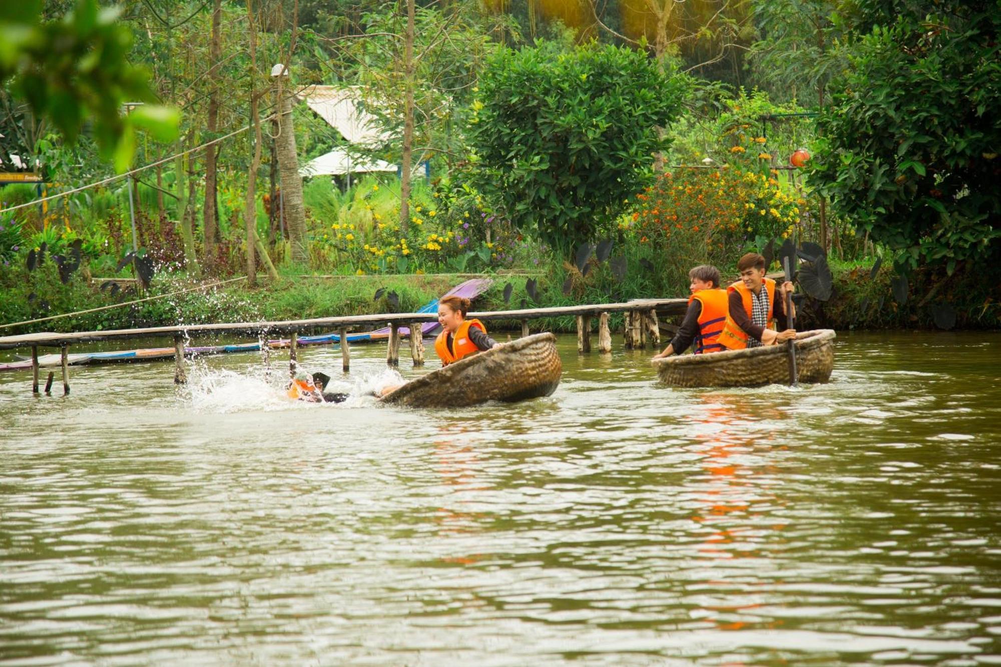 Bungalow - Farmstay Hoa Rung U Minh Cà Mau Eksteriør bilde