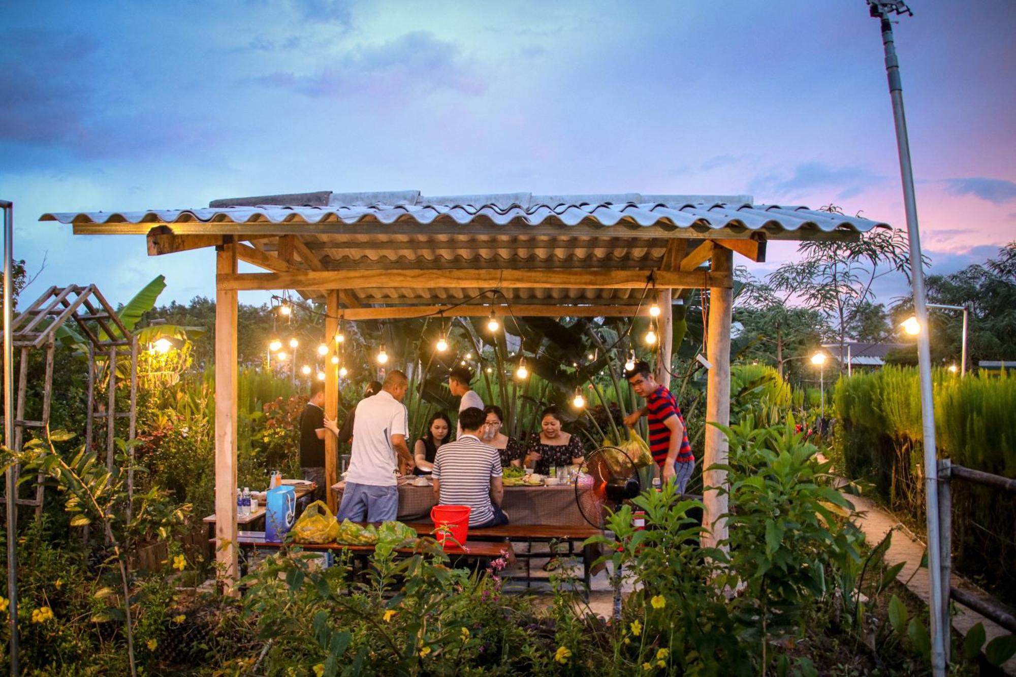 Bungalow - Farmstay Hoa Rung U Minh Cà Mau Eksteriør bilde