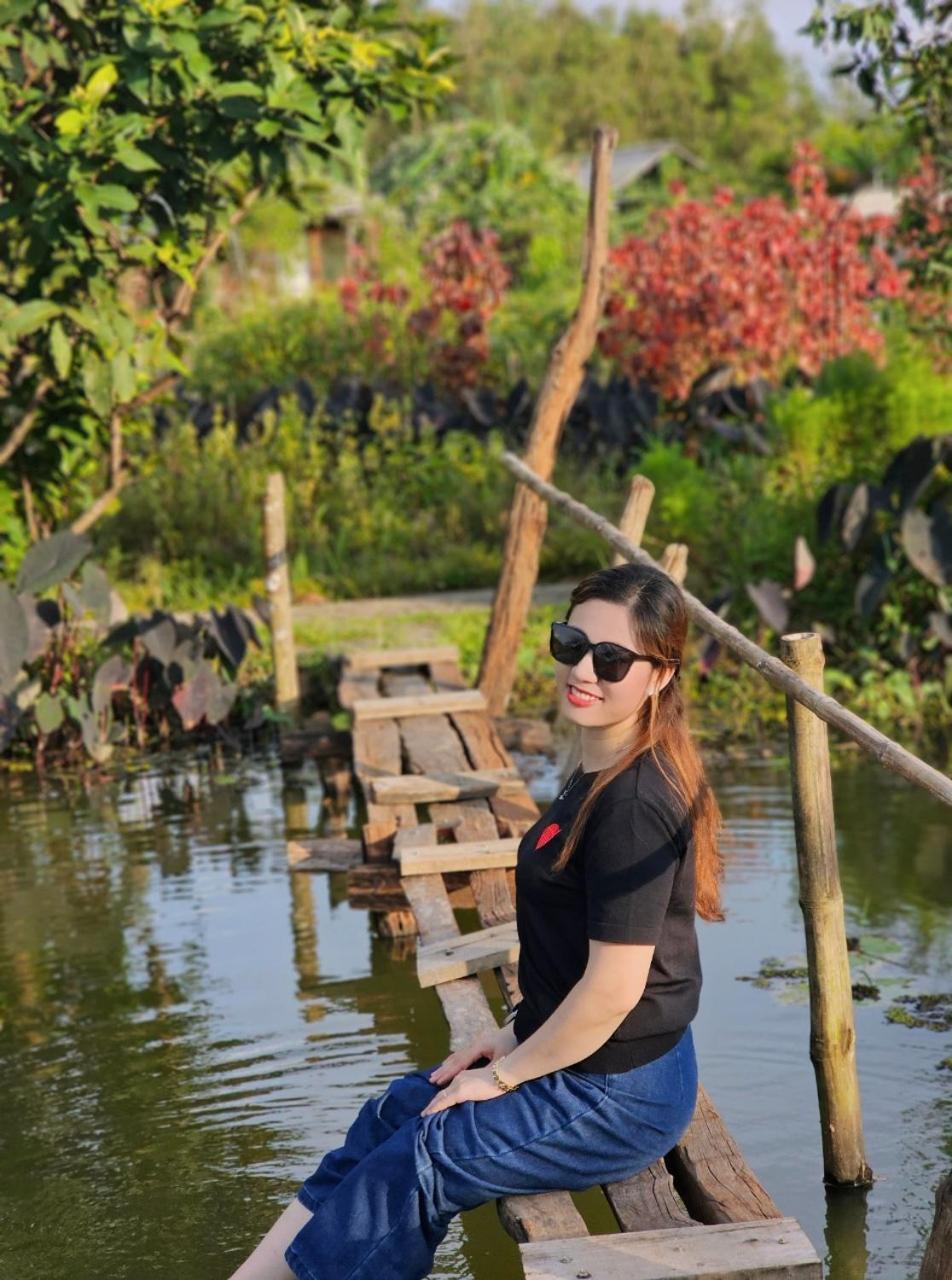 Bungalow - Farmstay Hoa Rung U Minh Cà Mau Eksteriør bilde