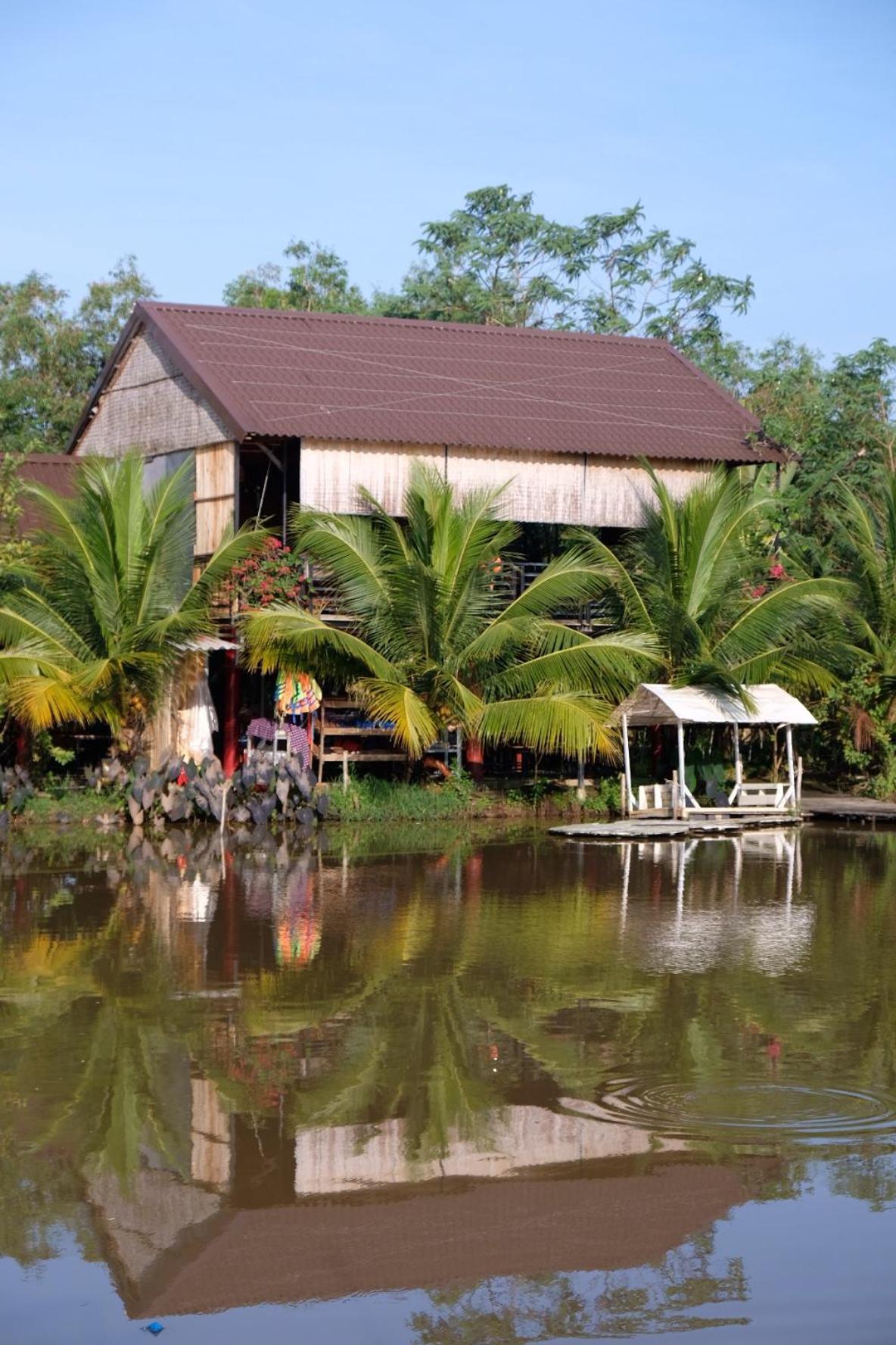 Bungalow - Farmstay Hoa Rung U Minh Cà Mau Eksteriør bilde