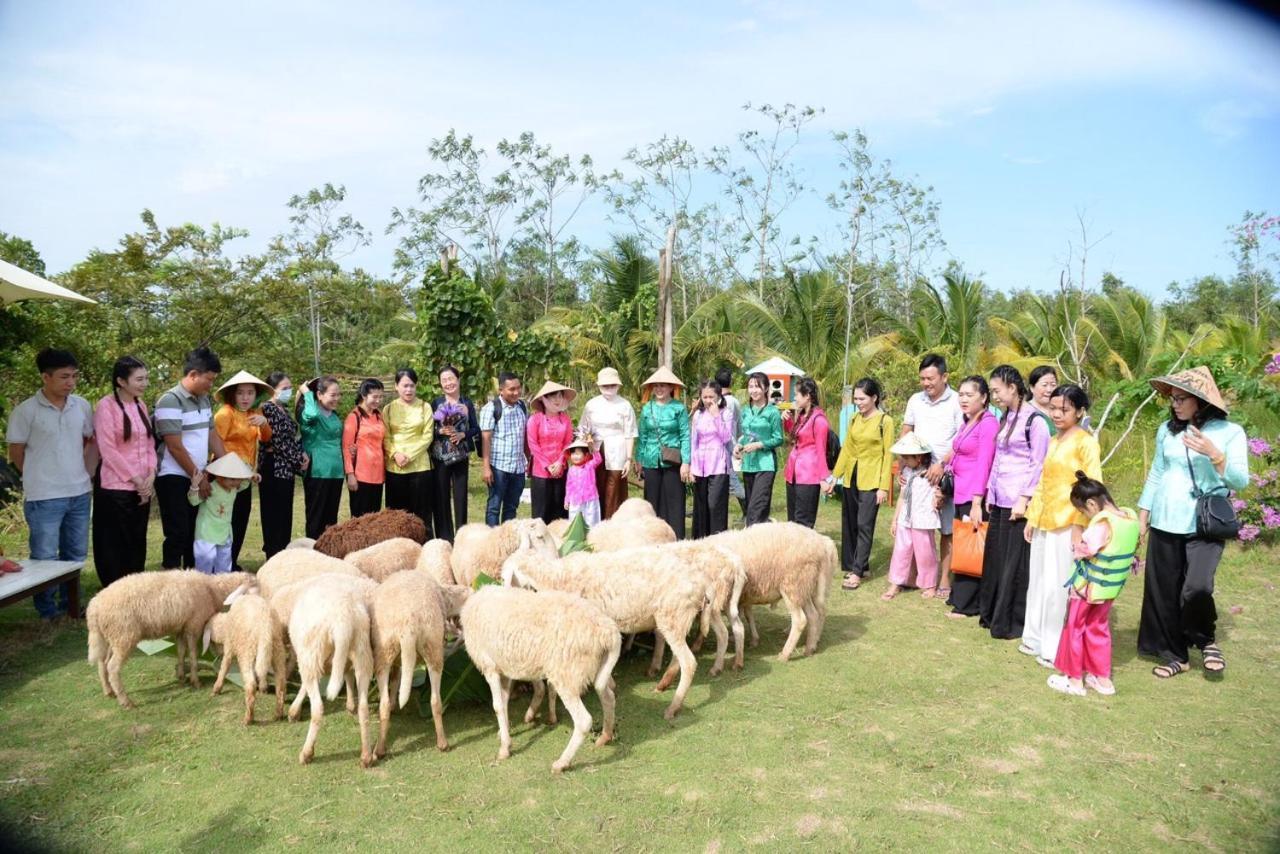 Bungalow - Farmstay Hoa Rung U Minh Cà Mau Eksteriør bilde