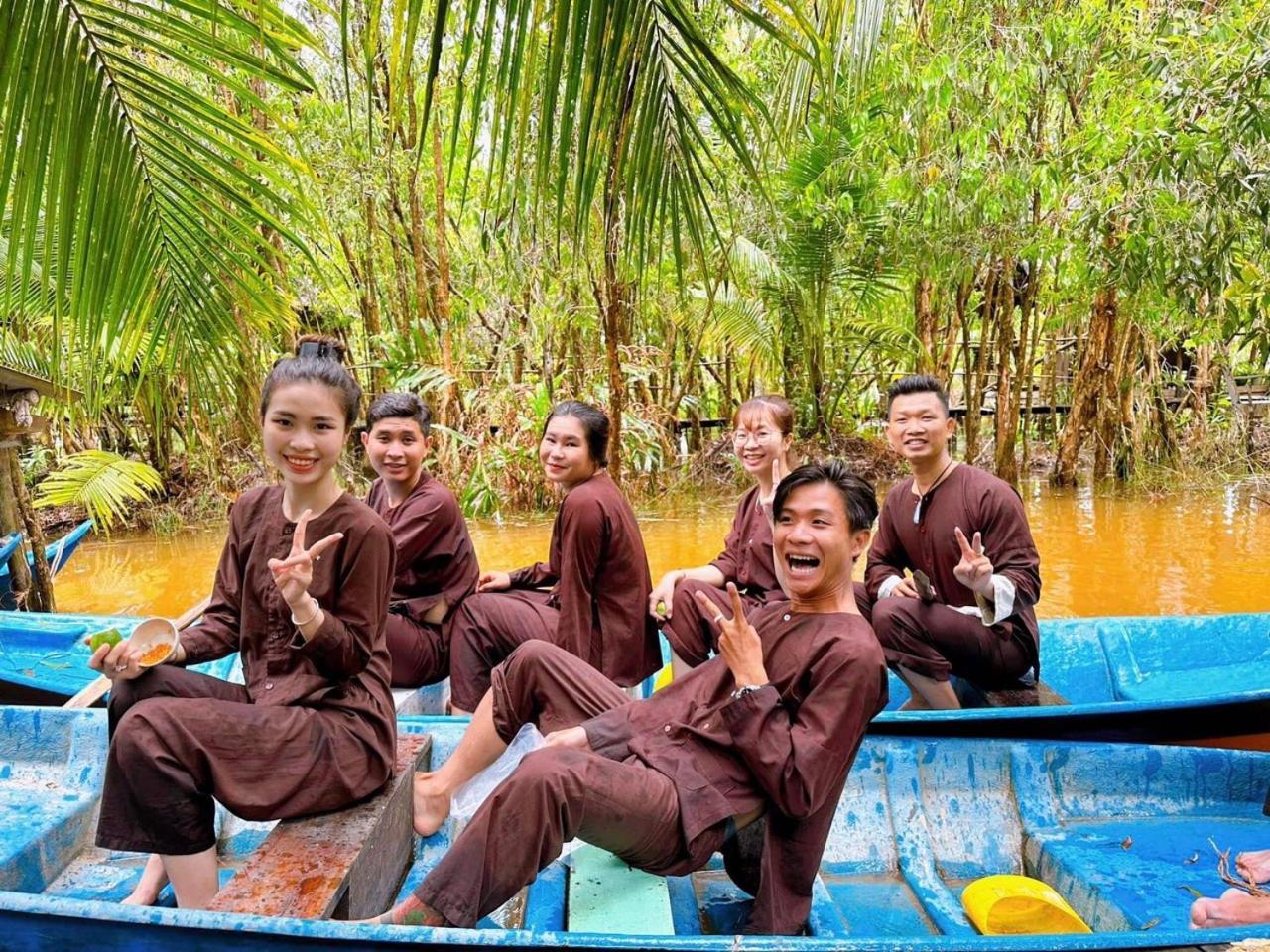 Bungalow - Farmstay Hoa Rung U Minh Cà Mau Eksteriør bilde